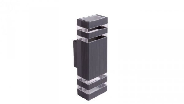 Oprawa elewacyjna OE-1S 2XGU10 110x100x320 ANTRACYT IP54 EC79005