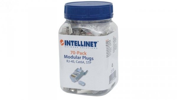 Wtyk RJ45 8P/8C STP CAT6A na linkę/drut linia PRO 790505 /70szt./