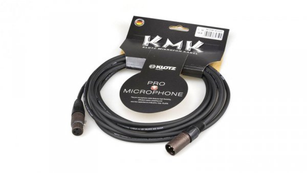 KLOTZ KMK Kabel mikrofonowy przedłużacz XLR (wtyk / gniazdo) 5m