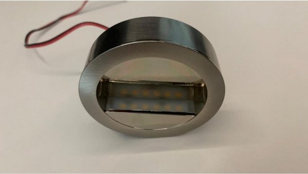 PREMIUM LUX - NEFRYT OPRAWA SCHODOWA NA TYNKOWA biała zimna 0.5W