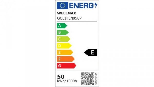 Naświetlacz LED 50W 95lm/W 4750lm IP54 Neutralna 4000K z czujnikiem ruchu SAMSUNG / GOL1FLN050P