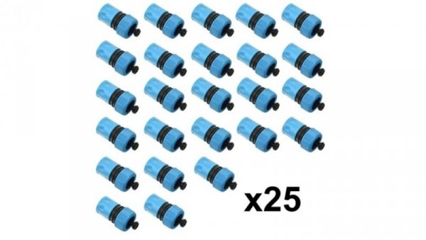 25 sztuk Szybkozłączka 3/4 ze stopem BLUE LINE opakowanie 8166