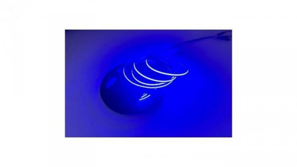 Taśma LED COB 480LED 9W/m NIEBIESKA IP20 /5m/ PREMIUM