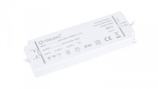 Zasilacz stałonapięciowy LED Yingjiao YSL100M 12V 8,33A 100W