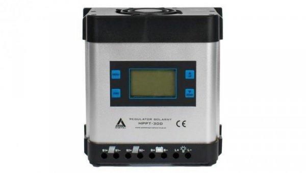 Regulator solarny Kontroler ładowania MPPT 30A 12V/24V LCD AZO