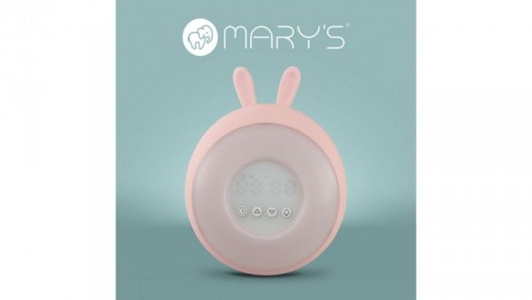 MARYS BUDZIK/LAMPKA NOCNA LED RGB RÓŻOWY KRÓLIK