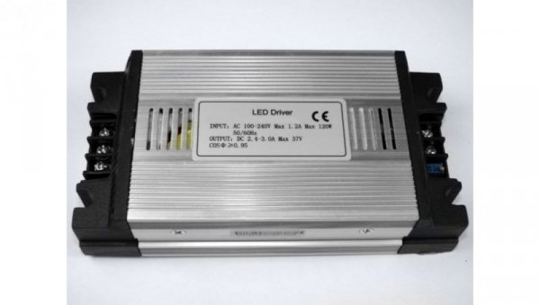 Zasilacz CC metal PF 3000mA 100W 27-36V -