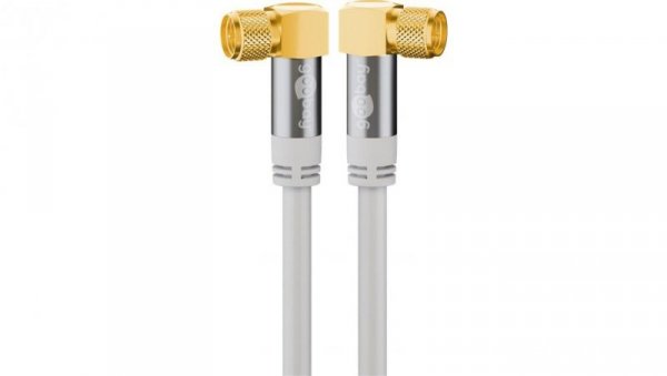 Kabel antenowy SAT (typ 135 dB), poczwórne ekranowanie - Długość kabla 2 m