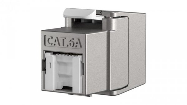 moduł Keystone RJ45 Cat6a STP Shortbody z osłoną gniazda