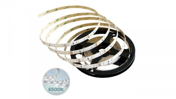 Taśma SEKRO LED PRO 21,6W 6500K CW barwa zimna ściemnialna IP56 12V DC krążek 5m EDO777259