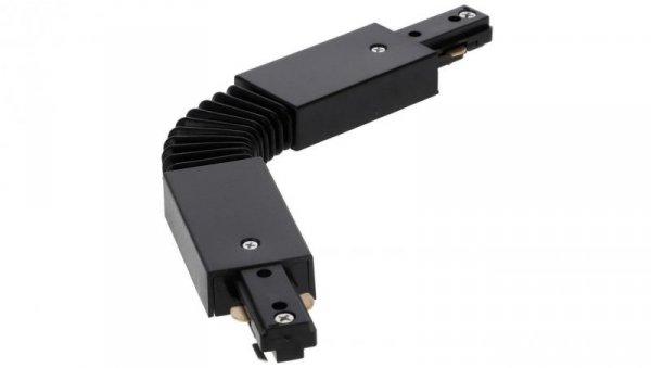 Łącznik elastyczny do szyny, giętki MEVA PRO Flex Connector-A Black, czarny EDO777529 EDO