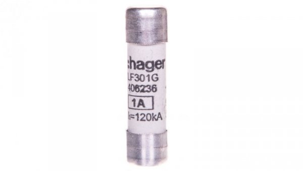 Wkładka topikowa cylindryczna BiWtz 10x38 mm gG 1A 500V AC LF301G /10szt./