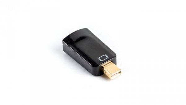 Adapter mini DisplayPort 1.2 - HDMI czarny AD-0004-BK