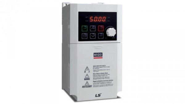 Falownik 1-fazowy 230V 0,4kW 2,4A M100 LSLV0004M100-1EOFNA