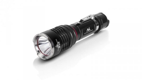 Latarka LED Cree 800 lumen Maclean Energy MCE220 + ładowarka + uchwyt rowerowy MCE220