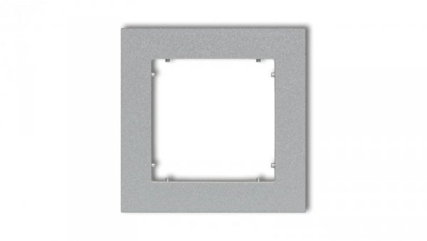MINI Ramka pojedyncza srebrny metalik 7MR-1