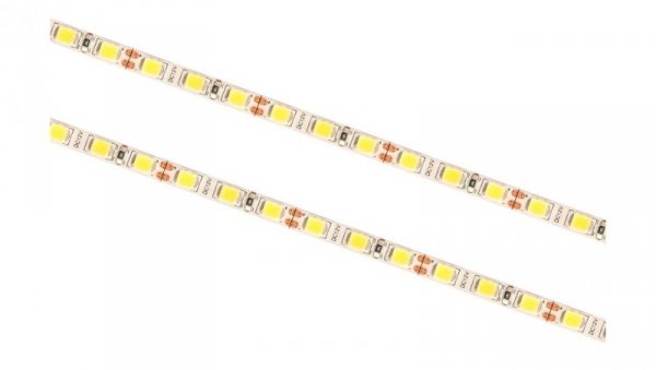 Taśma 120LED/m 1m 12V 9.6W 4000K IP20 1120lm Ra80 4mm SCS-120-NW