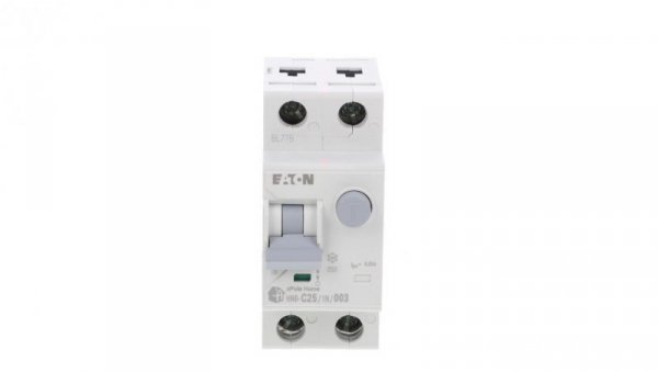 Wyłącznik różnicowo-nadprądowy 2P 25A 0,03A typ AC char. C xPole Home HNB-C25/1N/003 195129