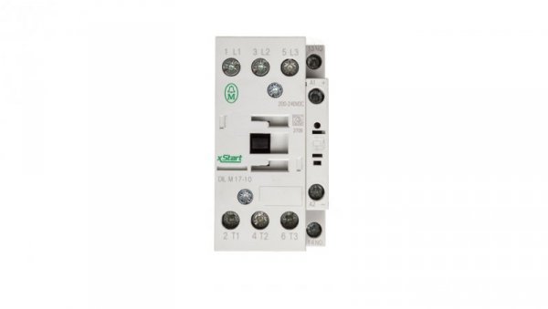 Stycznik mocy 17A 3P 220V DC 1Z 0R DILM17-10(RDC240) 277021