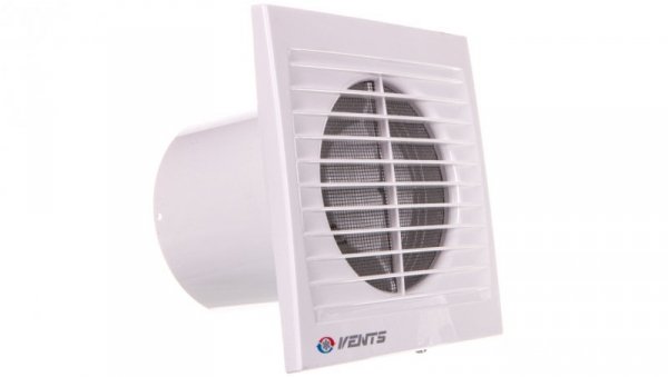 Wentylator łazienkowy fi 100 230V 14W 95m3/h 35dB z wyłącznikiem czasowym (STYL WC) 100ST
