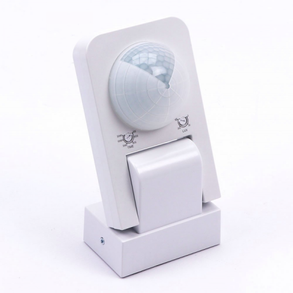 Czujnik Ruchu Podczerwień Ścienny Biały 360st 1000W LED V-TAC VT-8083-W