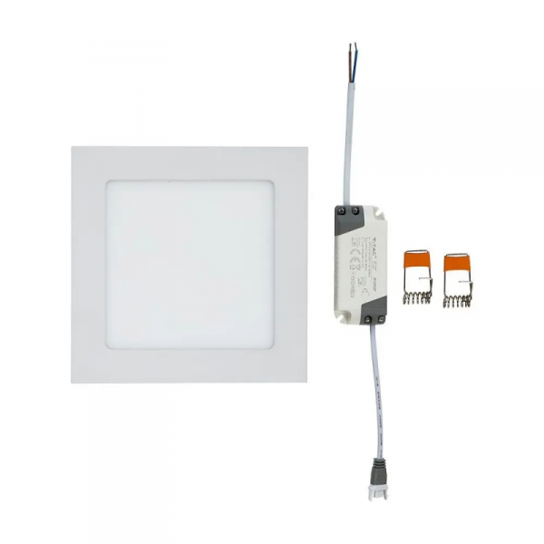 Panel LED V-TAC Premium Downlight 12W Kwadrat 170x170 VT-1207 4000K 1160lm