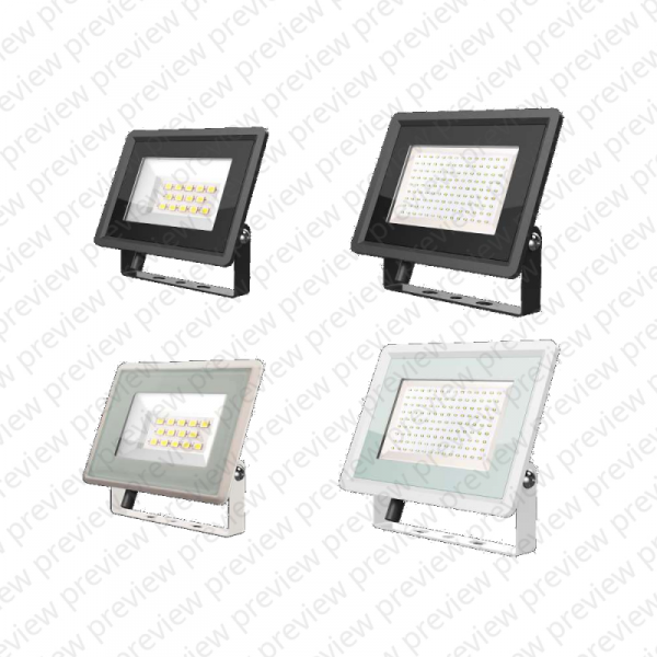 Projektor LED V-TAC 20W SMD F-CLASS Biały VT-4924-W 6500K 1650lm