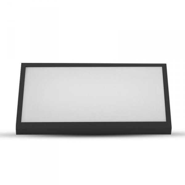 Oprawa Ścienna V-TAC 20W LED Ukośna Czarna IP65 VT-8055 3000K 2045lm