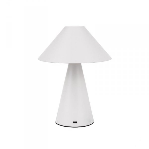 Lampka Biurkowa Nocna V-TAC 3W LED 24cm Ładowanie USB Ściemnianie Biała VT-1051 3000K-6000K 200lm