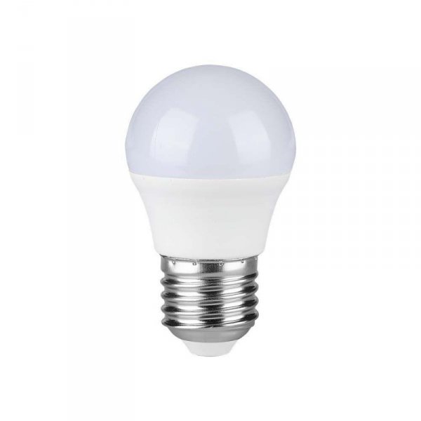 Żarówka LED V-TAC SAMSUNG CHIP 3,7W E27 Kulka G45 VT-1812 3000K 320lm 5 Lat Gwarancji