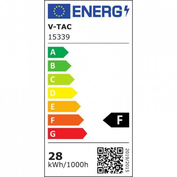 Oprawa Zwieszana V-TAC 28W LED Złota VT-7918 3000K 2700lm