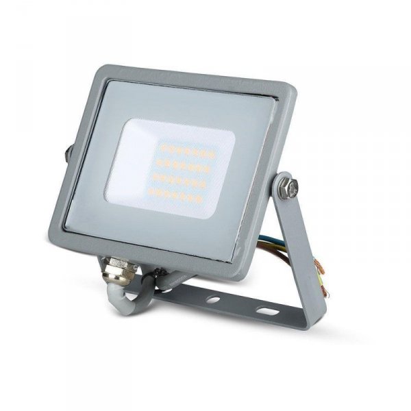 Projektor LED V-TAC 20W SAMSUNG CHIP Szary VT-20-G 3000K 1600lm 5 Lat Gwarancji