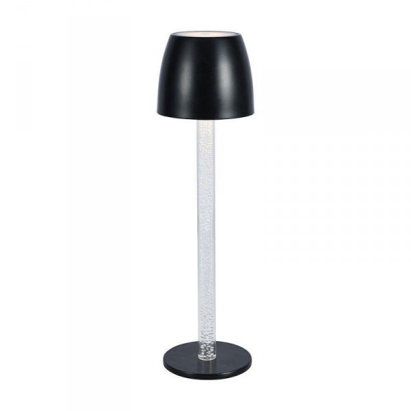 Lampka Biurkowa Nocna V-TAC 3W LED Ładowanie Ściemnianie Czarna VT-7576 3000K 310lm