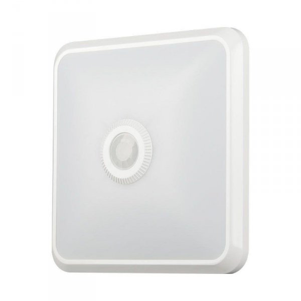 Plafon LED V-TAC SAMSUNG CHIP 12W 29x29cm Czujnik Ruchu CCT Kwadratowy Biały VT-81003 3000K-4000K-6000K 1100lm 5 Lat Gwarancji