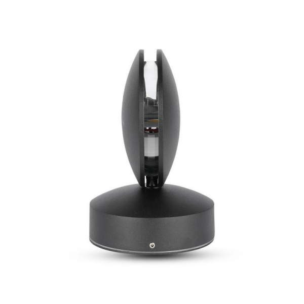 Oprawa 360st V-TAC 7W LED Iluminacja Elewacji / Wnęk okiennych Czarna IP65 VT-707 3000K 770lm