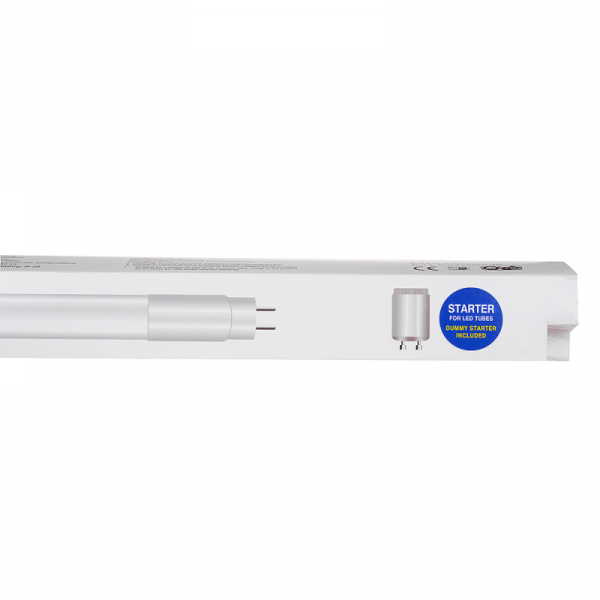 Tuba Świetlówka LED T8 V-TAC SAMSUNG CHIP 120cm 16.5W G13 Nano Plastic VT-122 6500K 1850lm 5 Lat Gwarancji