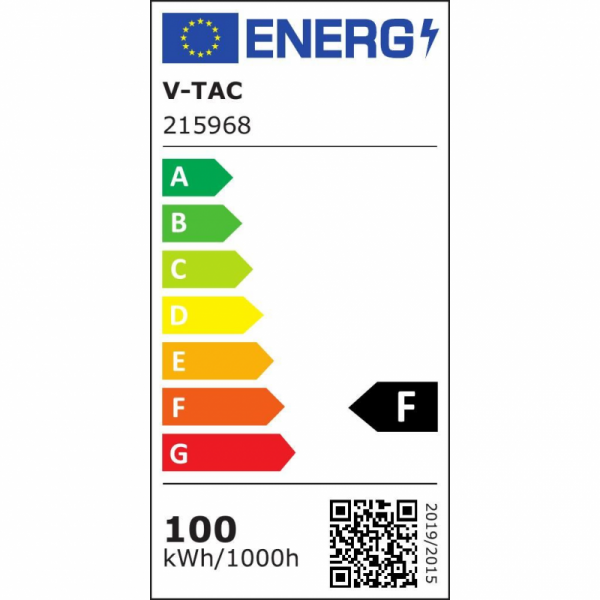 Projektor LED V-TAC 100W SMD E-Series Biały VT-40101 4000K 8700lm