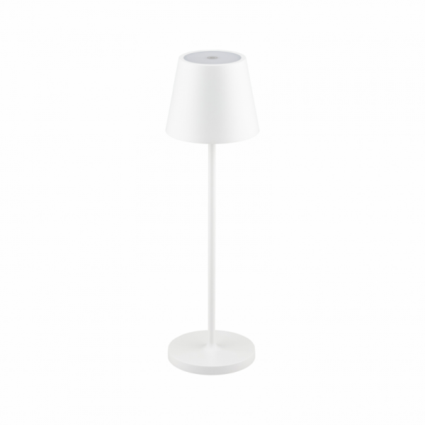 Lampka Biurkowa Nocna V-TAC 2W LED Ładowanie Ściemnianie IP54 Biała VT-7522 3000K 200lm