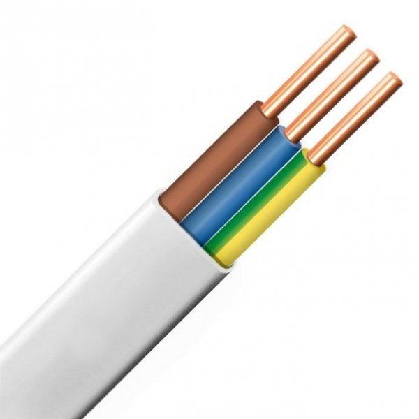 Przewód NKT instal PLUS YDYp 3x2,5 żo 450/750V /100m/