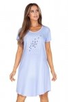 Koszula nocna Regina 101 M-XL niebieska