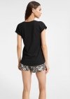 Piżama damska Henderson Ladies 40620 Blush S-2XL black