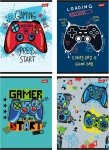ZESZYT PODWÓJNA LINIA 16 KARTEK GAME PAD 9911