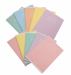 10 x ZESZYT w KRATKĘ A5 60 kartek ZESTAW HERLITZ 3274 