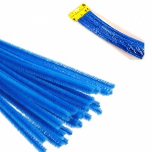 DRUCIKI DEKORACYJNE KREATYWNE 30szt NIEBIESKIE