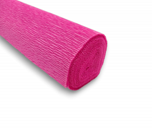 Krepina 180 g/m2 jasno różowa 50x250cm  Cartotecnica Rossi 5003