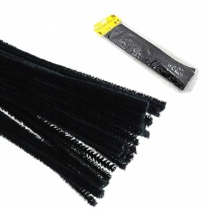 DRUCIKI DEKORACYJNE KREATYWNE 30szt CZARNE