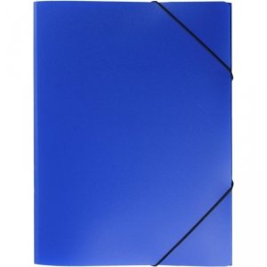 Teczka z gumką A4 NIEBIESKA