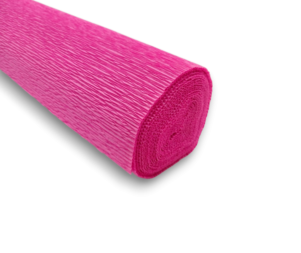 Krepina 180 g/m2 jasno różowa 50x250cm  Cartotecnica Rossi 5003