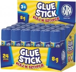 KLEJ W SZTYFCIE ASTRA 8G Zestaw 24 sztuki 0108