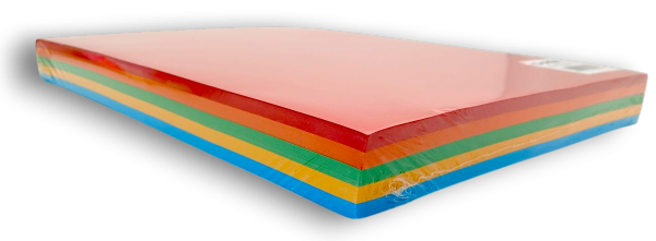 Papier kolorowy A4 250k 80g 5 kolorów INTENSYWNYCH O-PEN 7016